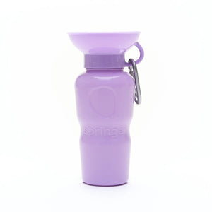 SPRINGER Lilac Dog Water Travel Bottle