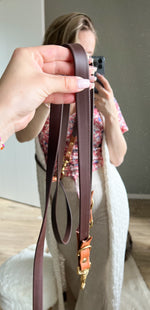 Afbeelding in Gallery-weergave laden, Hands Free Leash - Mocha with Spice
